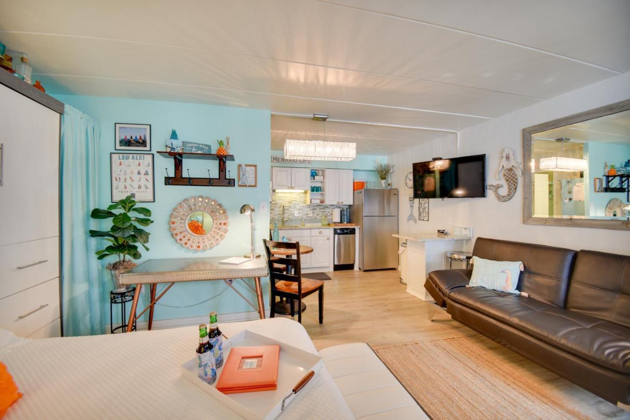 Chic Virginia Beach Retreat - Pool, Steps To Beach Eksteriør bilde