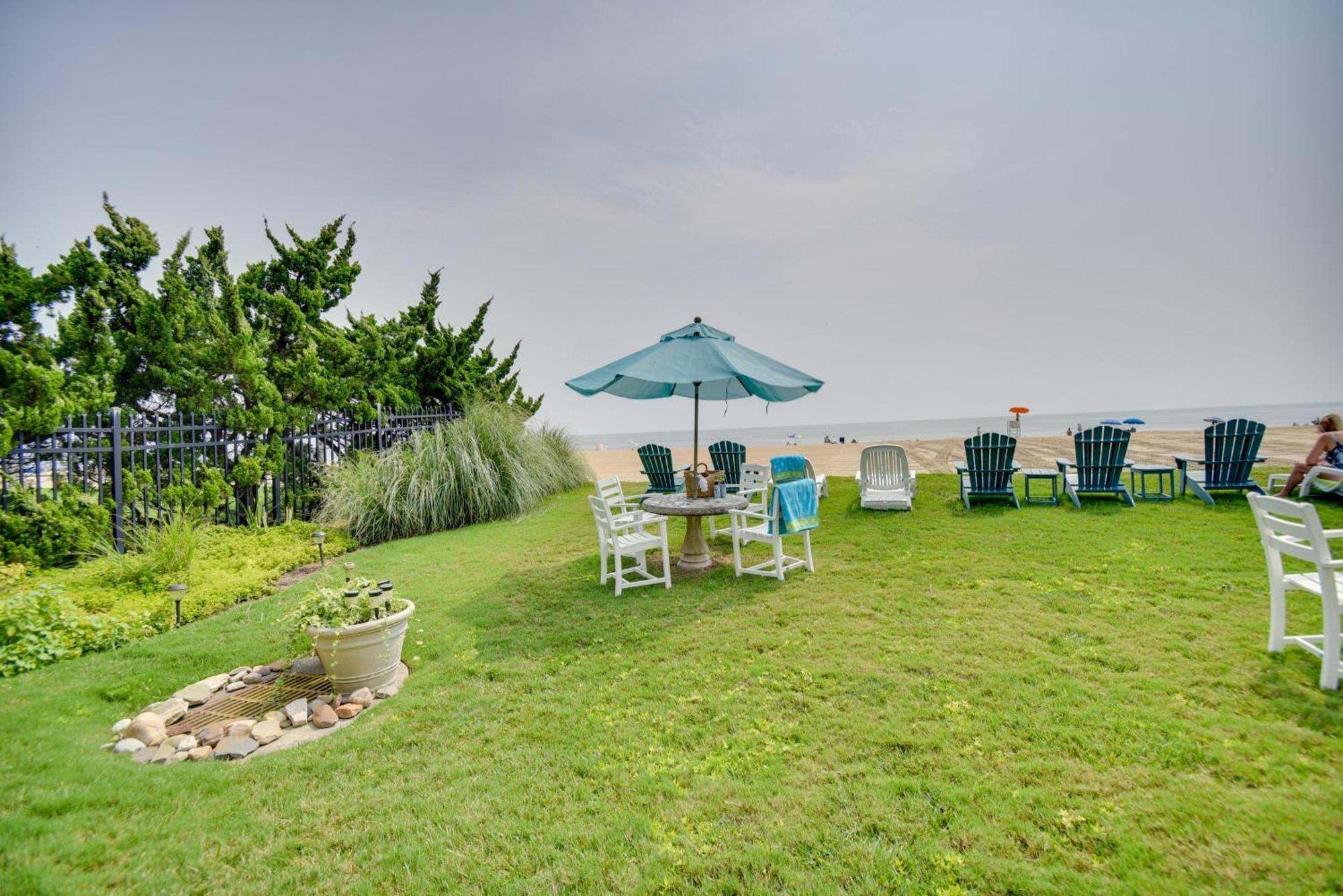 Chic Virginia Beach Retreat - Pool, Steps To Beach Eksteriør bilde